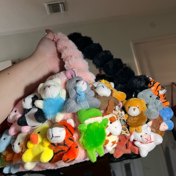 Healing My Inner Child | Stuffed 3D Animal Black Purse HandBag | Plush Toy Bag - Picture 4 of 4